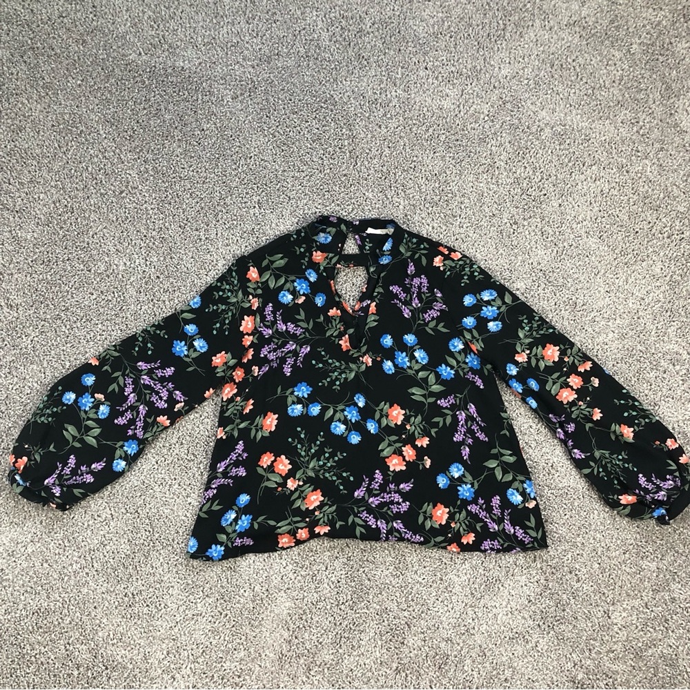 Lush Floral Blouse